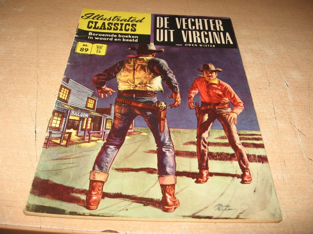 Illustrated Classics     89     De vechter uit Virginia, Eén stripboek, Ophalen of Verzenden, Gelezen
