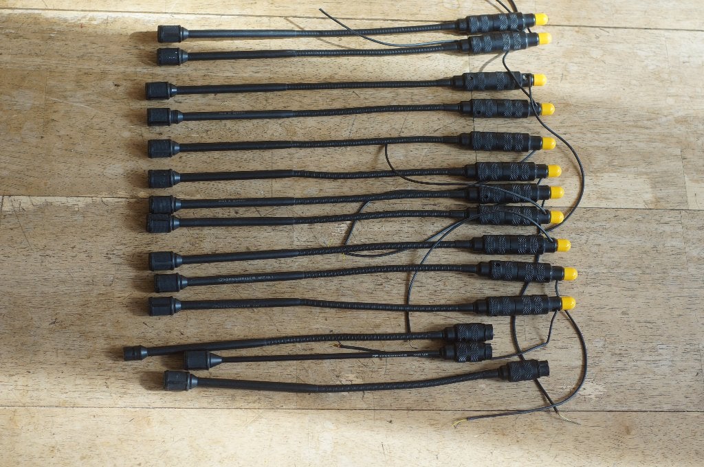 sennheiser MKE42-1. 10 stuks werkend.Condensatormicrofoon, Muziek en Instrumenten, Gebruikt, ON, On, Ophalen of Verzenden