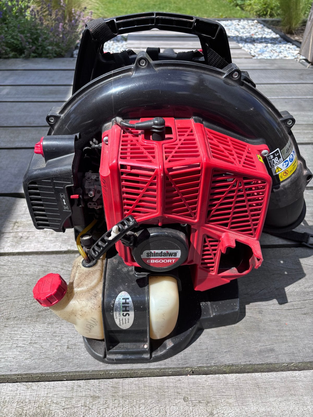 Sindaiwa EB600RT Ruggedragen Bladblazer - Benzine, Ophalen, Gebruikt, Benzine, Ruggedragen