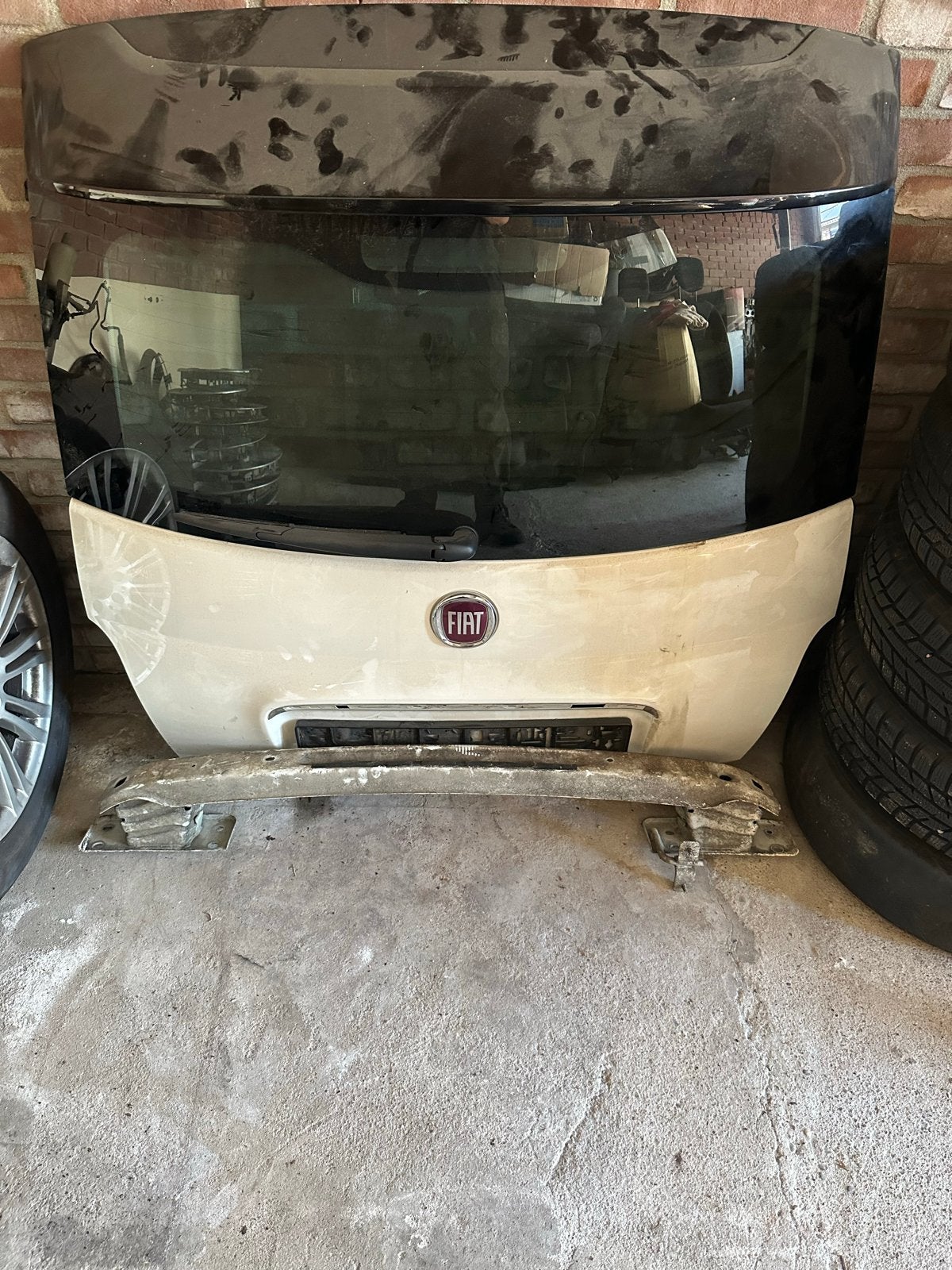 Fiat 500 Achterklep, Bumper en Crashbalk - Schadevrij, Auto-onderdelen, Ophalen, Gebruikt, Achterklep, Achter