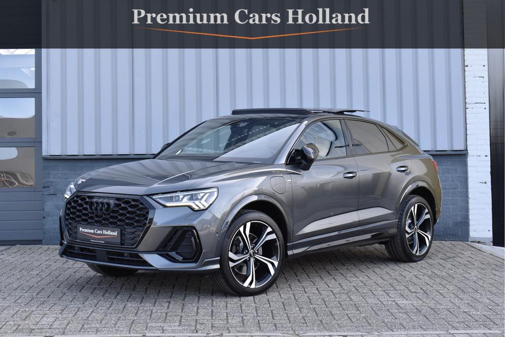 Audi Q3 Sportback 45 TFSI e S-Line 245 Pk Pano Navi Memory 3, Auto's, Audi, Bedrijf, Te koop, Q3, 360° camera, ABS, Achteruitrijcamera
