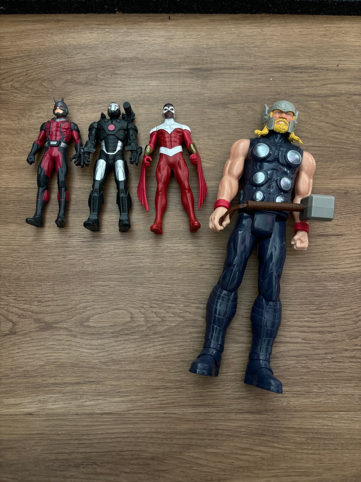 Marvel Superhelden Actiefiguren: Thor, Ant-Man, War Machine,, Ophalen of Verzenden, Zo goed als nieuw