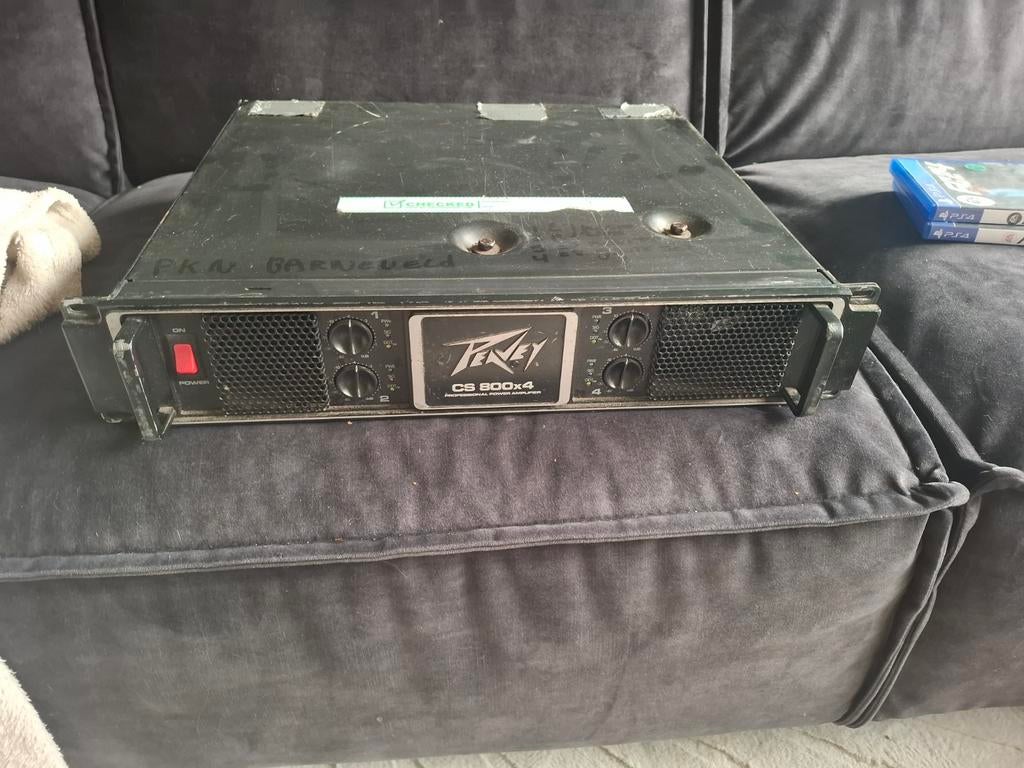 Peavey CS 800x4 Professionele Eindversterker, Ophalen of Verzenden, Gebruikt, 100 watt of meer