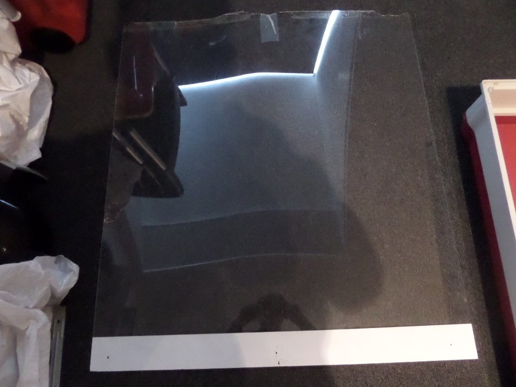 plexiglas, Ophalen, Gebruikt