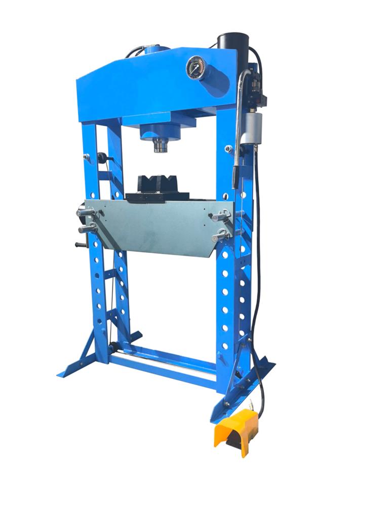 HBM Hydraulische Pneumatische Werkplaatspers 75 ton, Ophalen, Nieuw