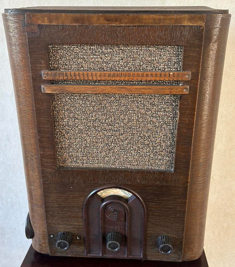 WW2 Radio Duitse Volksempfanger (AEG) VE 301 W, Ophalen, Overige soorten, Duitsland, Overige typen