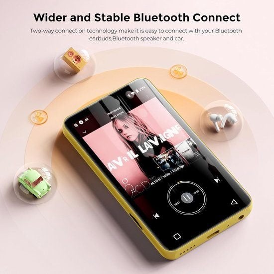 Muziekspeler – MP3 Speler – Draagbare Audio Speler, Corvance B.V., Verzenden, Nieuw, Corvancebol@gmail.com