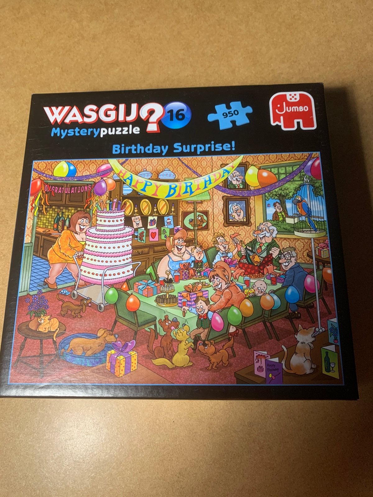 Wasgij puzzel 950 stukjes, Ophalen, 500 t/m 1500 stukjes, Zo goed als nieuw