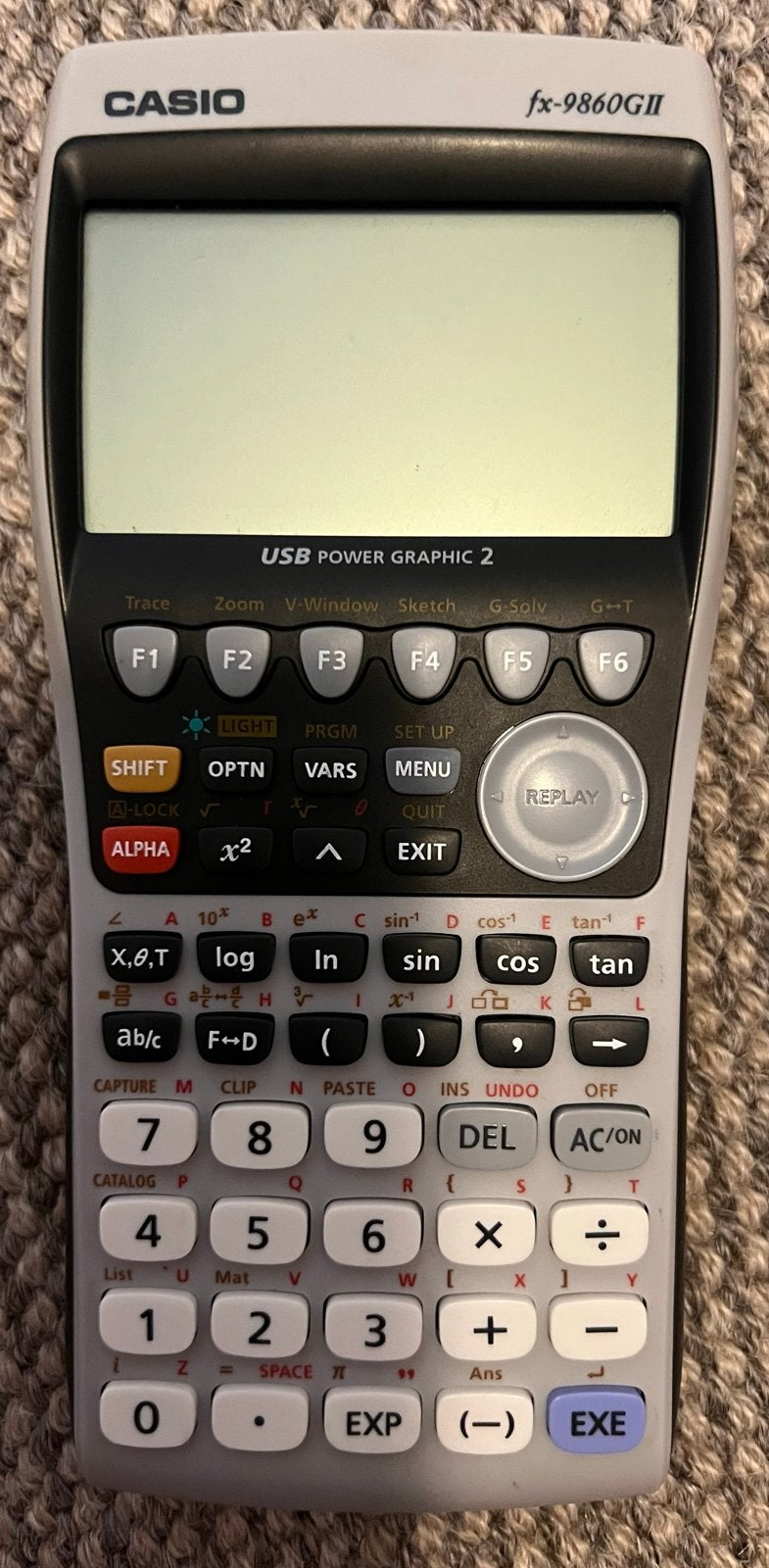 Casio grafische rekenmachine fx-9860GII, Ophalen, Grafische rekenmachine