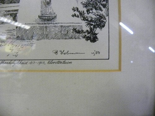 schilderij tekening,monument, Ophalen of Verzenden, 'T Olde Gre-j, Info@toldegrej.nl, Endepoelstraat 20f Didam