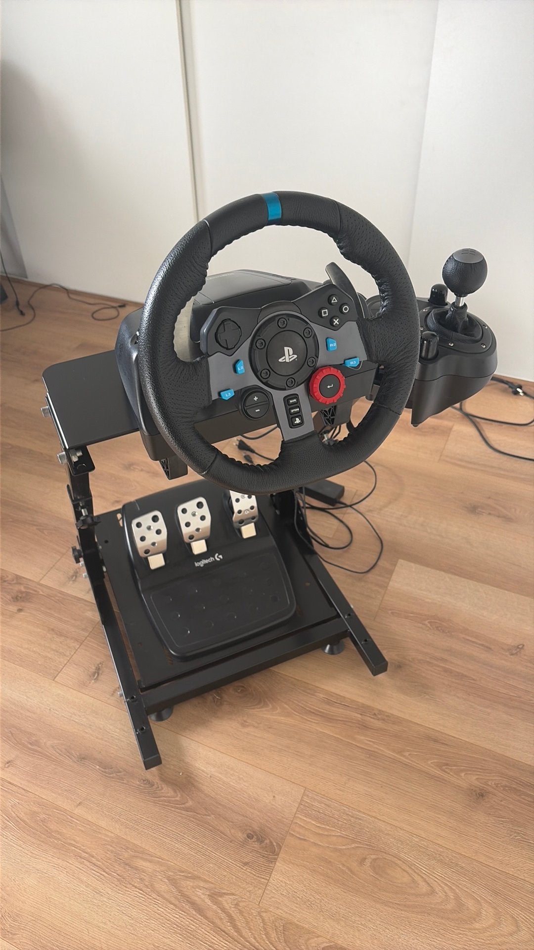 Complete set Logitech racestuur G29, schakelpook, standaard, Logitech, Ophalen, Zo goed als nieuw, Racestuur