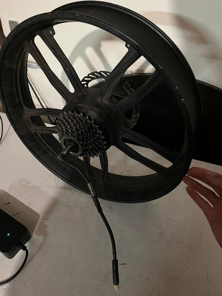Fatbike 250 watt motorr, Ophalen of Verzenden, Zo goed als nieuw, Statiefventilator