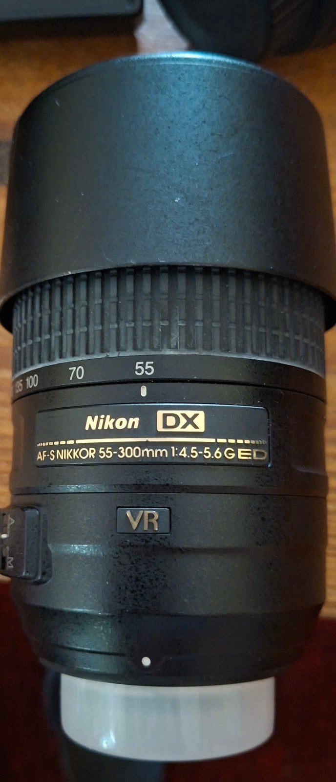 Nikon AF-S NIKKOR 55-300mm f/4.5-5.6G ED VR DX Telelens, Audio, Tv en Foto, Fotografie | Lenzen en Objectieven, Ophalen of Verzenden
