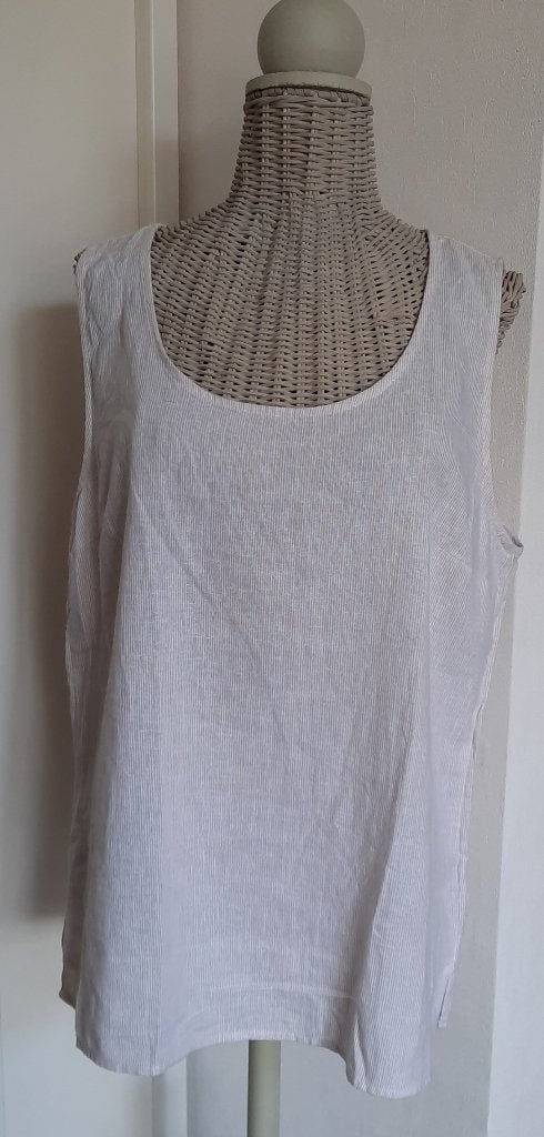 Top gestreept crème en beige streep. Everme Maat 44. Nieuw, Beige, Maat 42/44 (L), Nieuw, Ophalen of Verzenden