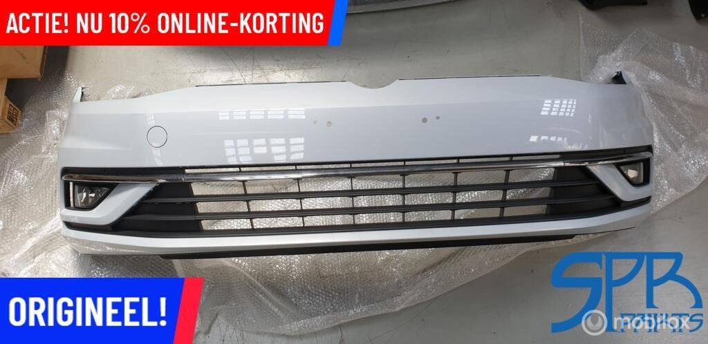 GOLF 7 7.5 FACELIFT HIGHLINE Voorbumper LB9Z BUMPER COMPLEET