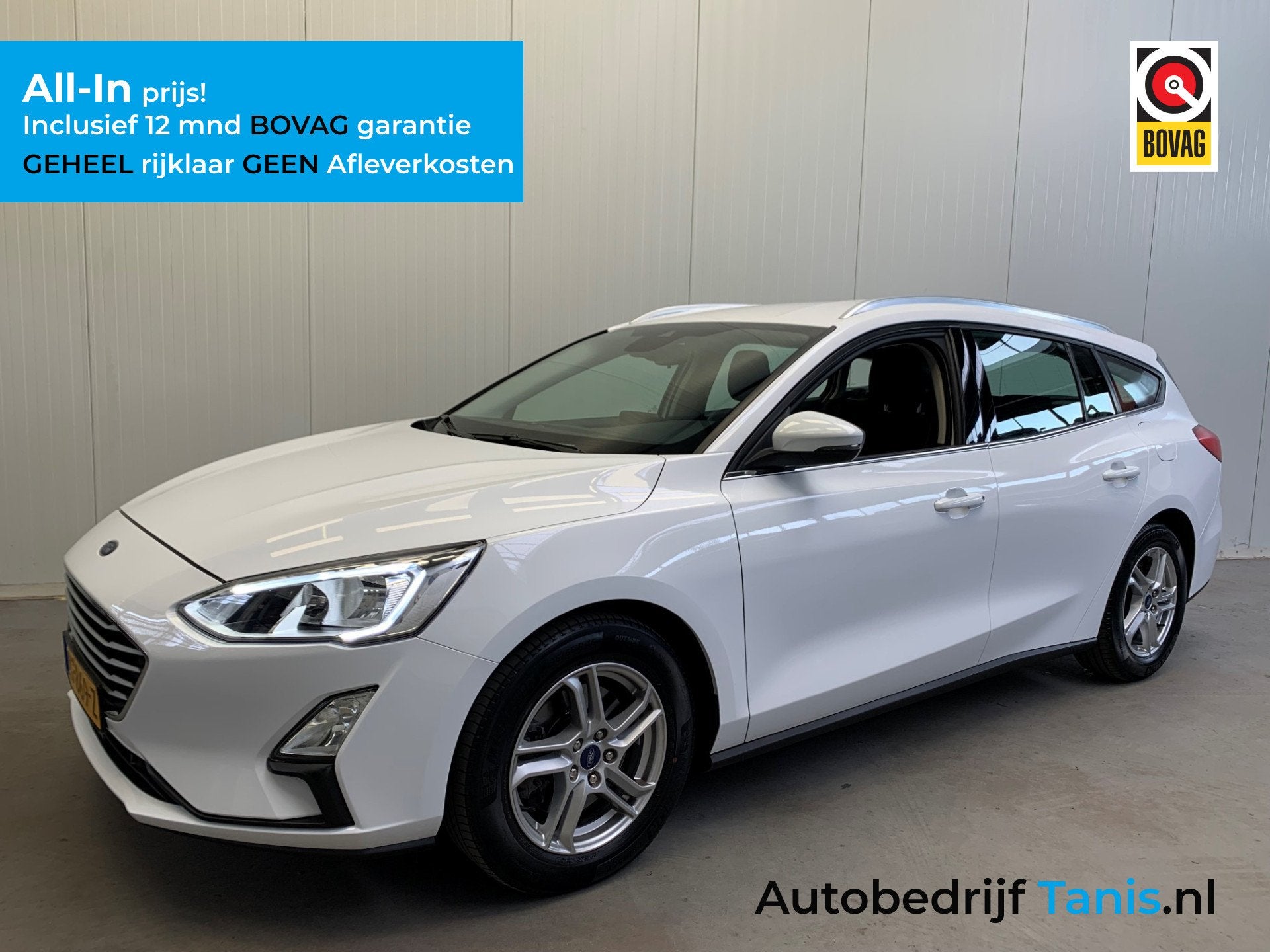 Ford FOCUS Wagon 1.0 EcoBoost Trend Edition Business NAVIGAT, 12 maanden, Gebruikt, Euro 6, 1283 kg