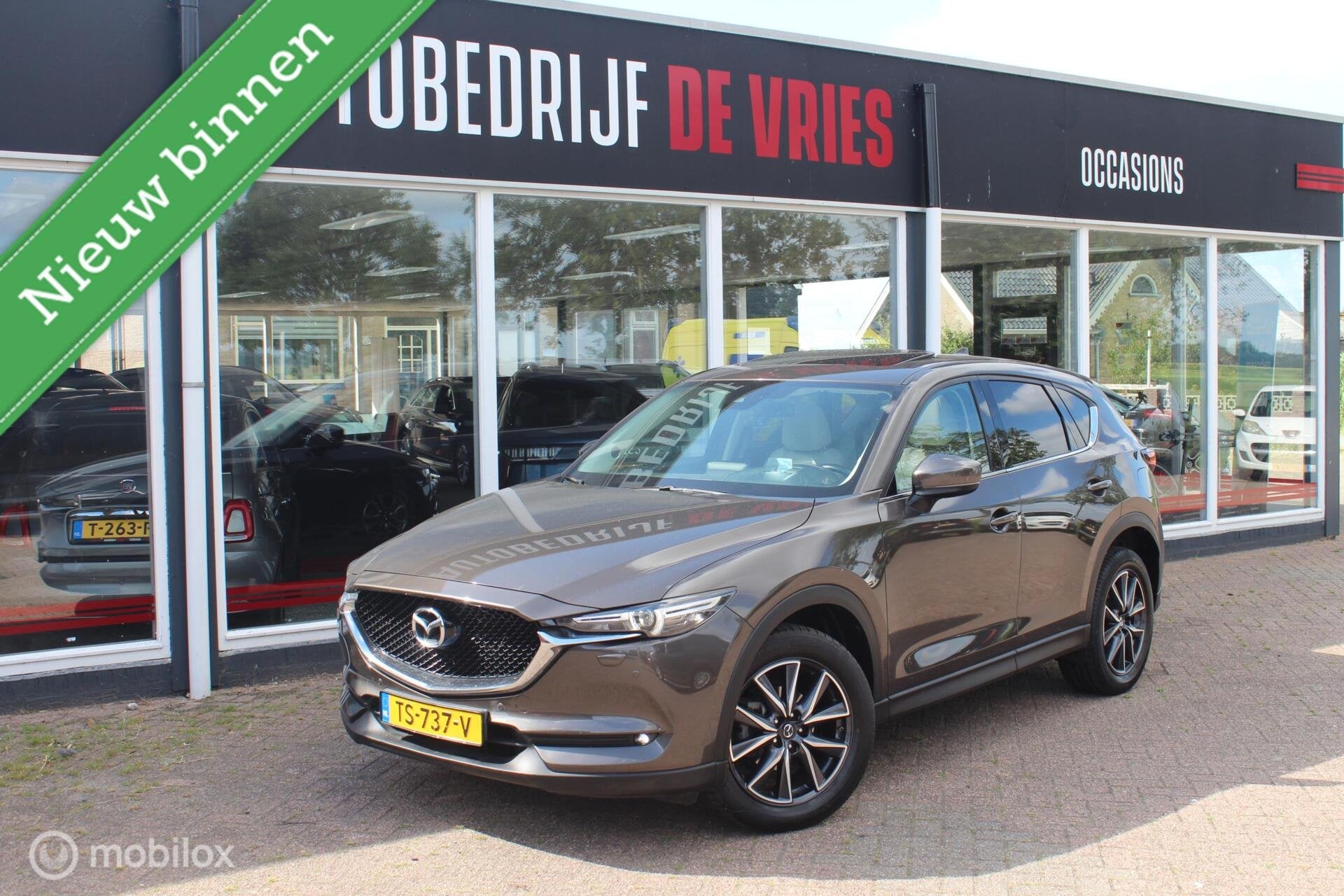 Mazda CX-5 2.0 SkyActiv-G 160 GT-M 4WD Leder/Opendak/HUD/Bos, Automaat, 1998 cc, 15 km/l, Gebruikt