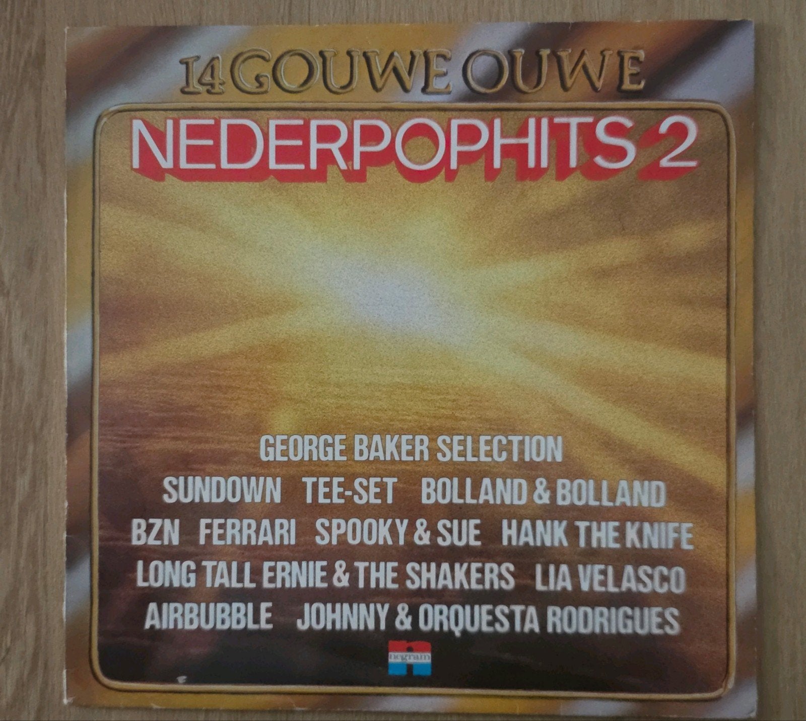 14 Gouwe Ouwe Nederpophits 2 LP - Diverse Artiesten, LP, Gebruikt, Ophalen of Verzenden, Complilatie