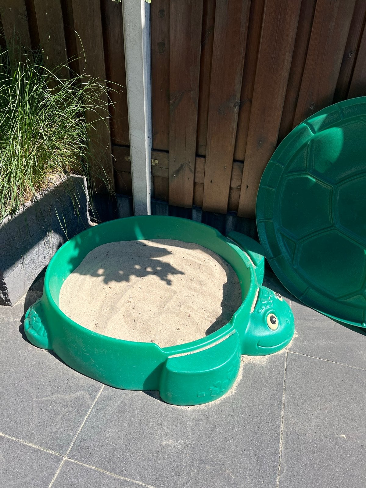 Little Tikes Schildpad Zandbak met deksel, Kinderen en Baby's, Speelgoed | Buiten | Zandbakken, Ophalen, Gebruikt