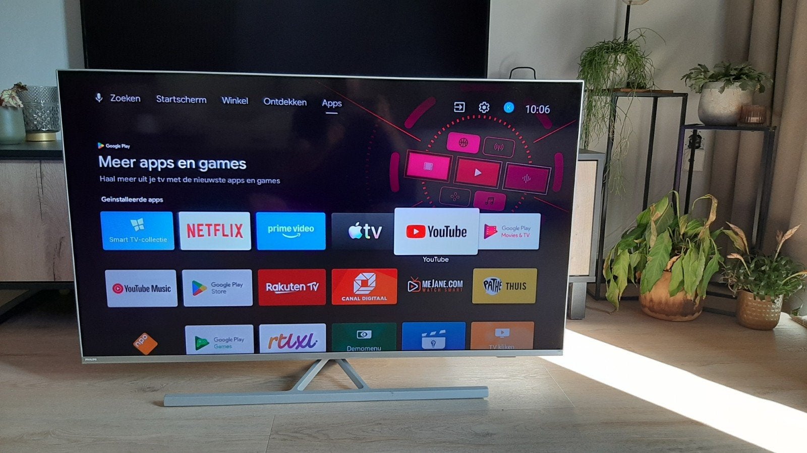 Topmodel 50 inch Philips 4K Ambilight Android smart led tv, Audio, Tv en Foto, Televisies, Ophalen, Philips, 50 Hz, Zo goed als nieuw