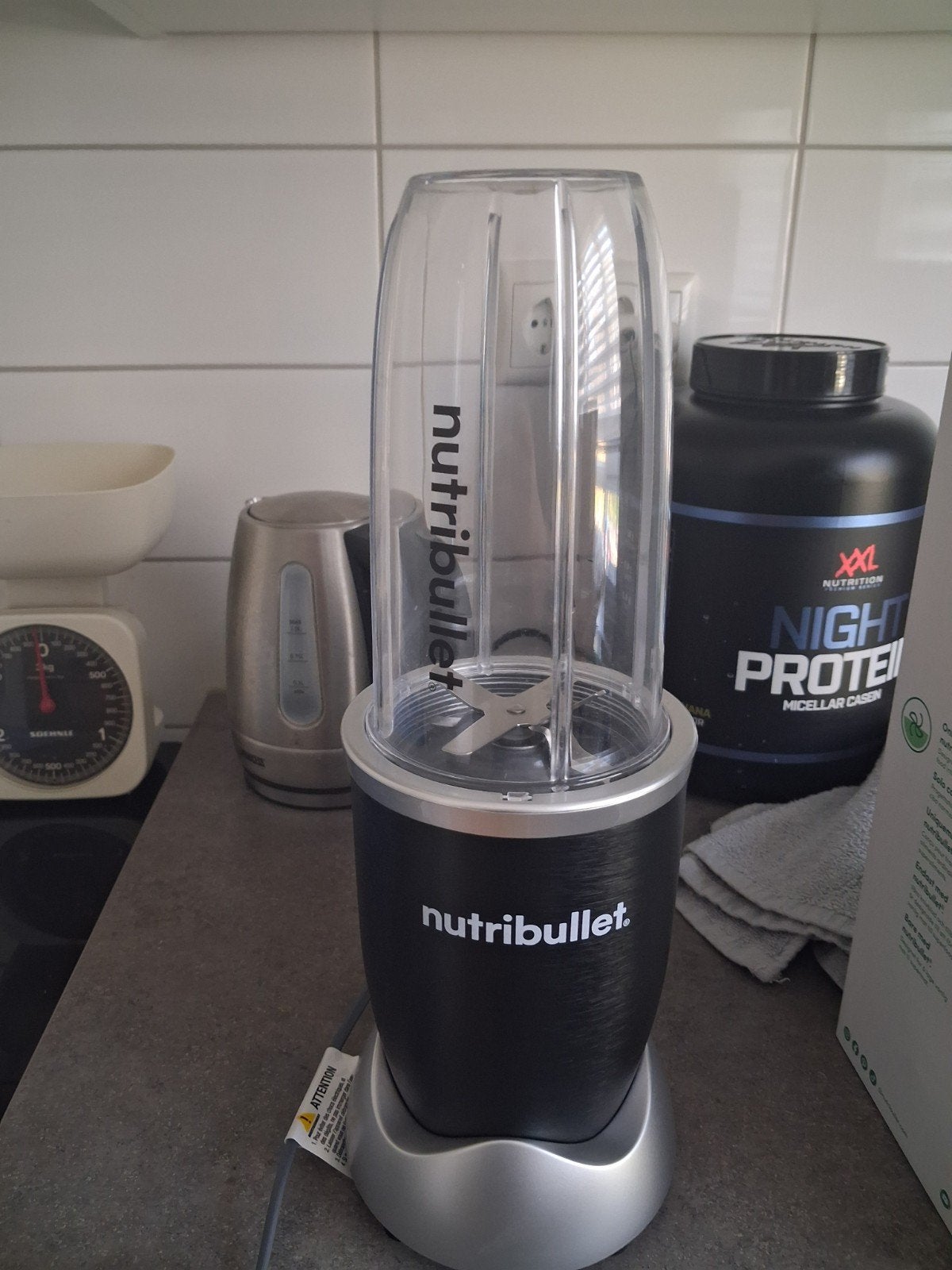 Nutribullet PRO 900W - Zo goed als nieuw, Verzenden, Zo goed als nieuw, Blender