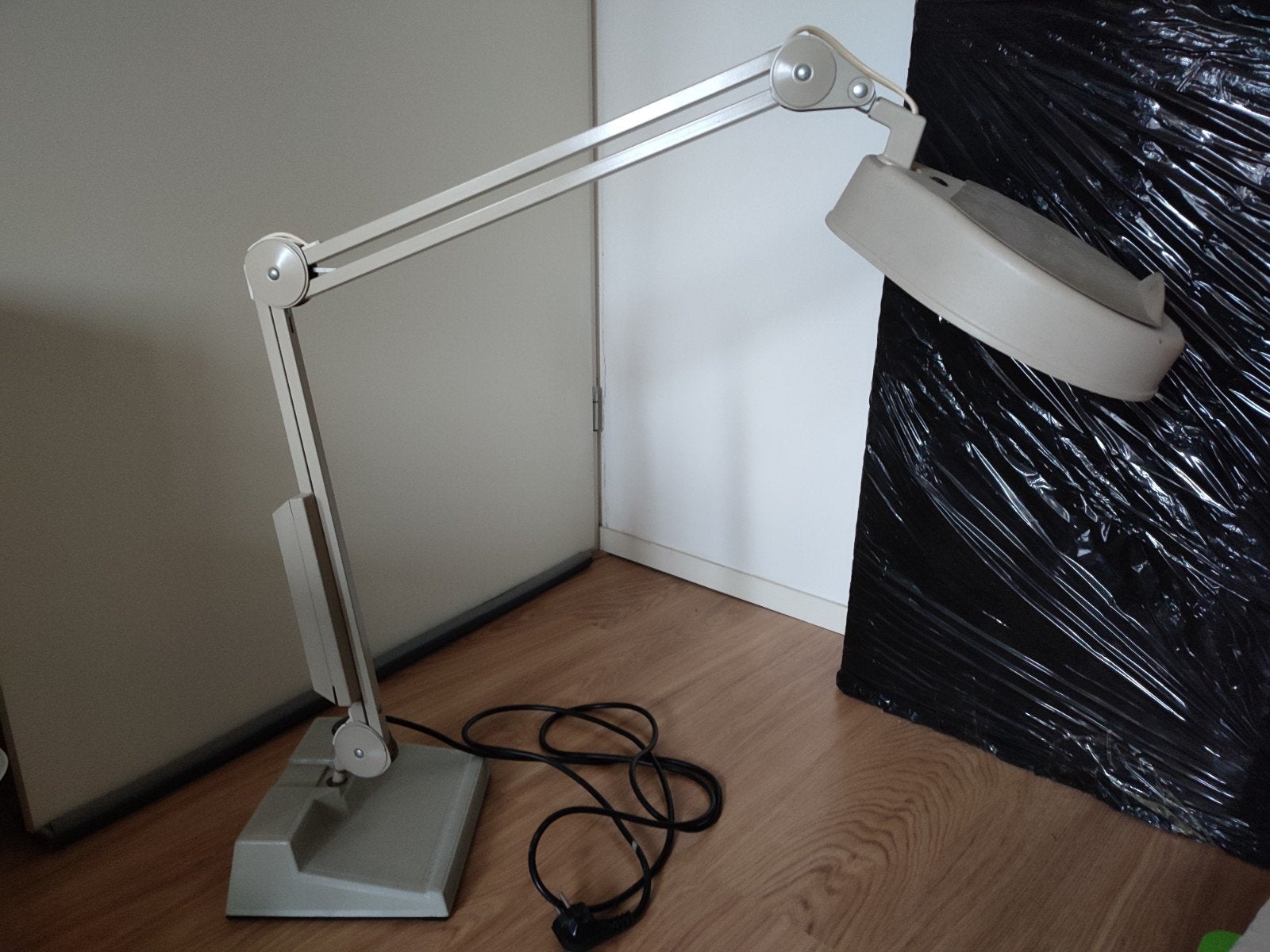 Vintage Loep Lamp - Bureaulamp met Vergrootglas, Antiek en Kunst, Ophalen