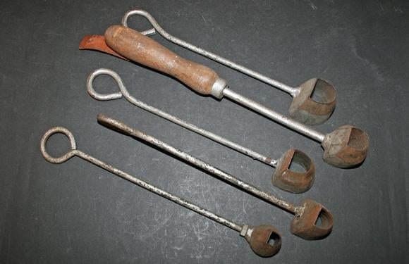 Schoenmakersgereedschap: hakstansen, Ophalen of Verzenden