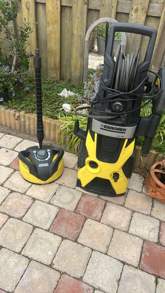 Karcher K5.700 hogedrukreiniger met accessoires (defect), Ophalen, Gebruikt, Elektrisch