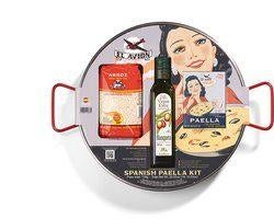 PAELLA PAN KIT VOOR STARTERS 6 PERSOONEN UIT VALENCIA, Overige materialen, Nieuw, Ophalen of Verzenden, Keramische plaat