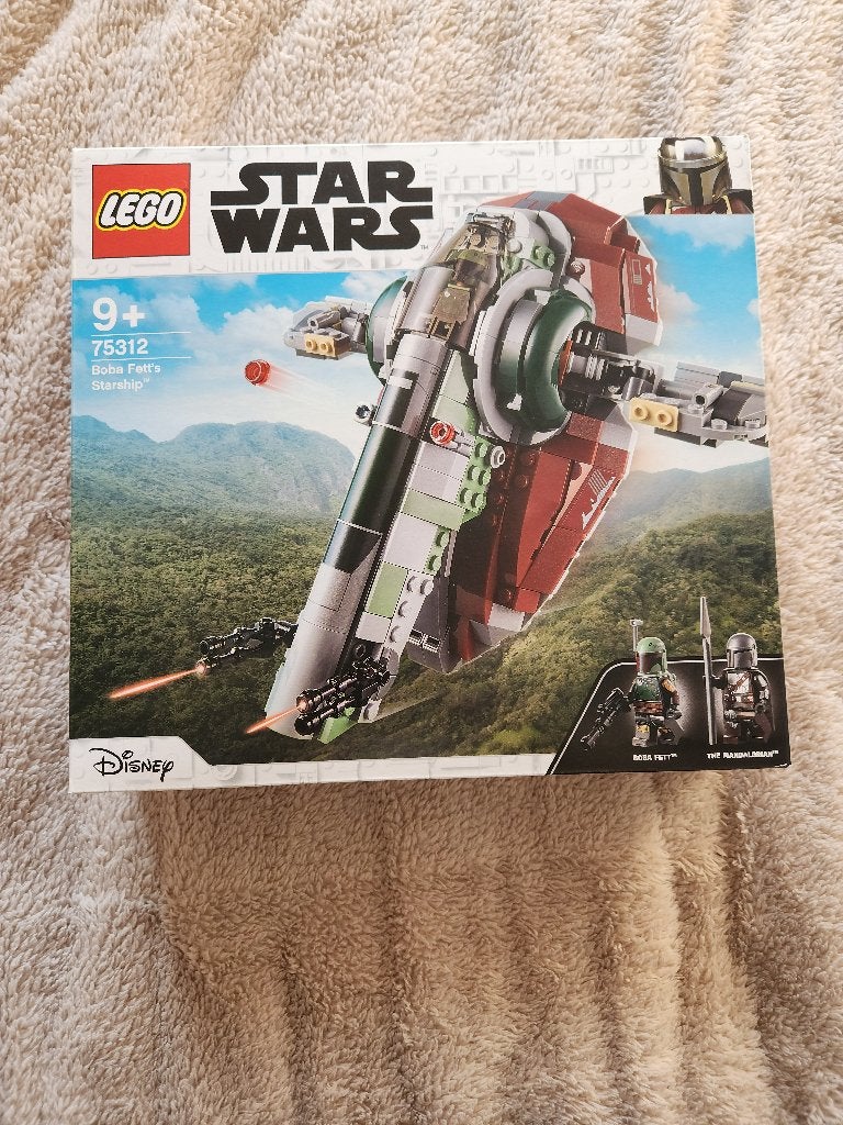Lego Star Wars 75312 - Boba Fett's Starship, Ophalen of Verzenden, Zo goed als nieuw, Actiefiguurtje