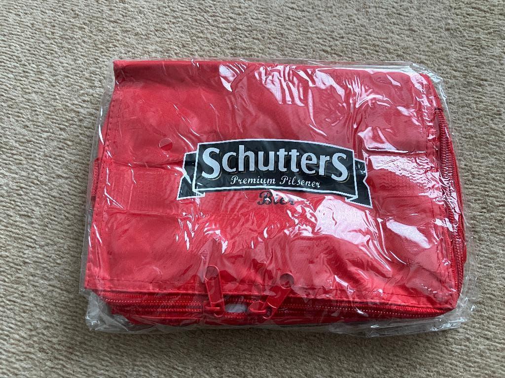 GRATIS draagtas koeltas box voor zes blikjes Schutters bier, Ophalen, Nieuw, Koeltas, Koelelement