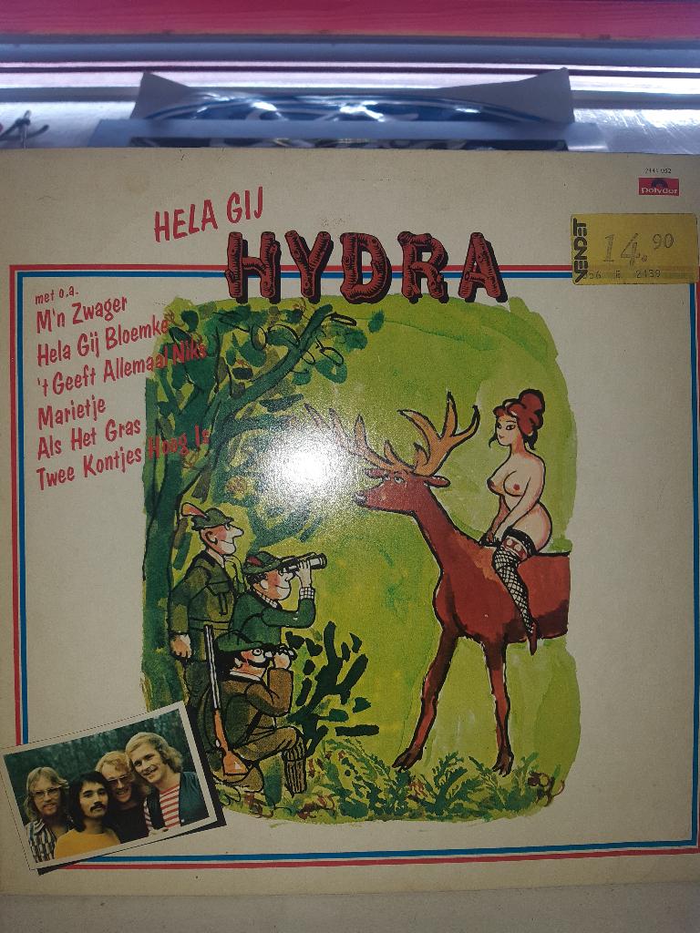 lp Hydra-Hela Gij (Z213-161), Ophalen of Verzenden, Zo goed als nieuw, 12 inch