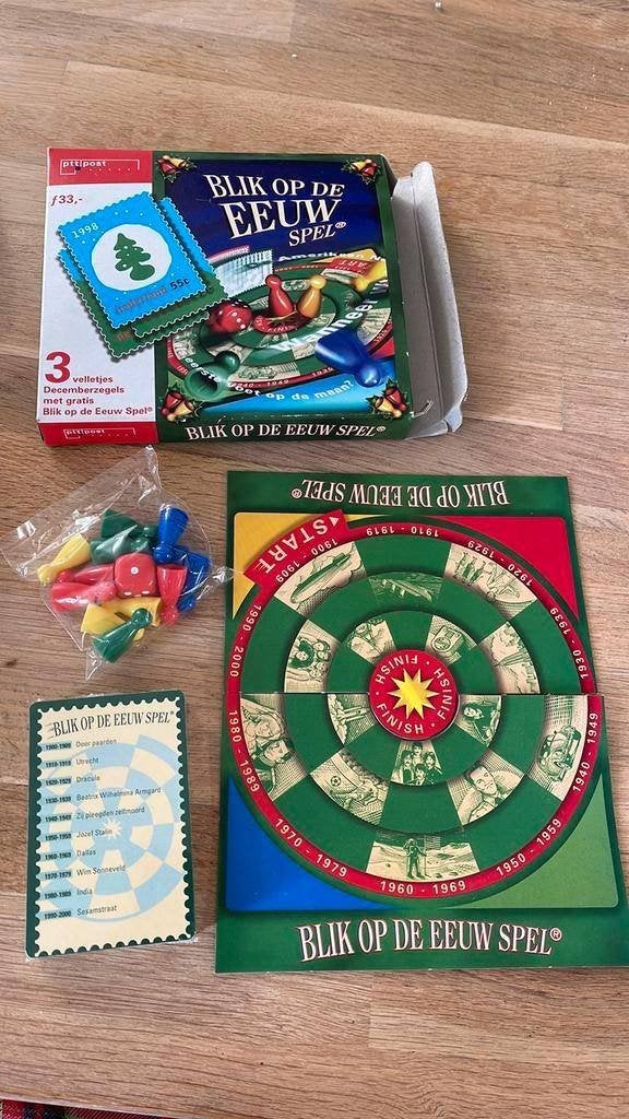 Blik op de eeuw spel PTT Post nieuw en ongeopend, Hobby en Vrije tijd, Gezelschapsspellen | Bordspellen, Ophalen of Verzenden