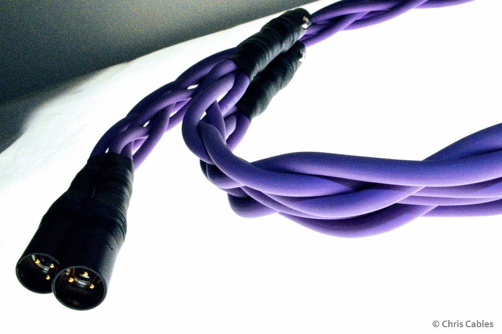 'The Braided One' audiophile XLR kabels van Chris Cables, Verzenden, Nieuw, 3451HB/44, 2 tot 5 meter