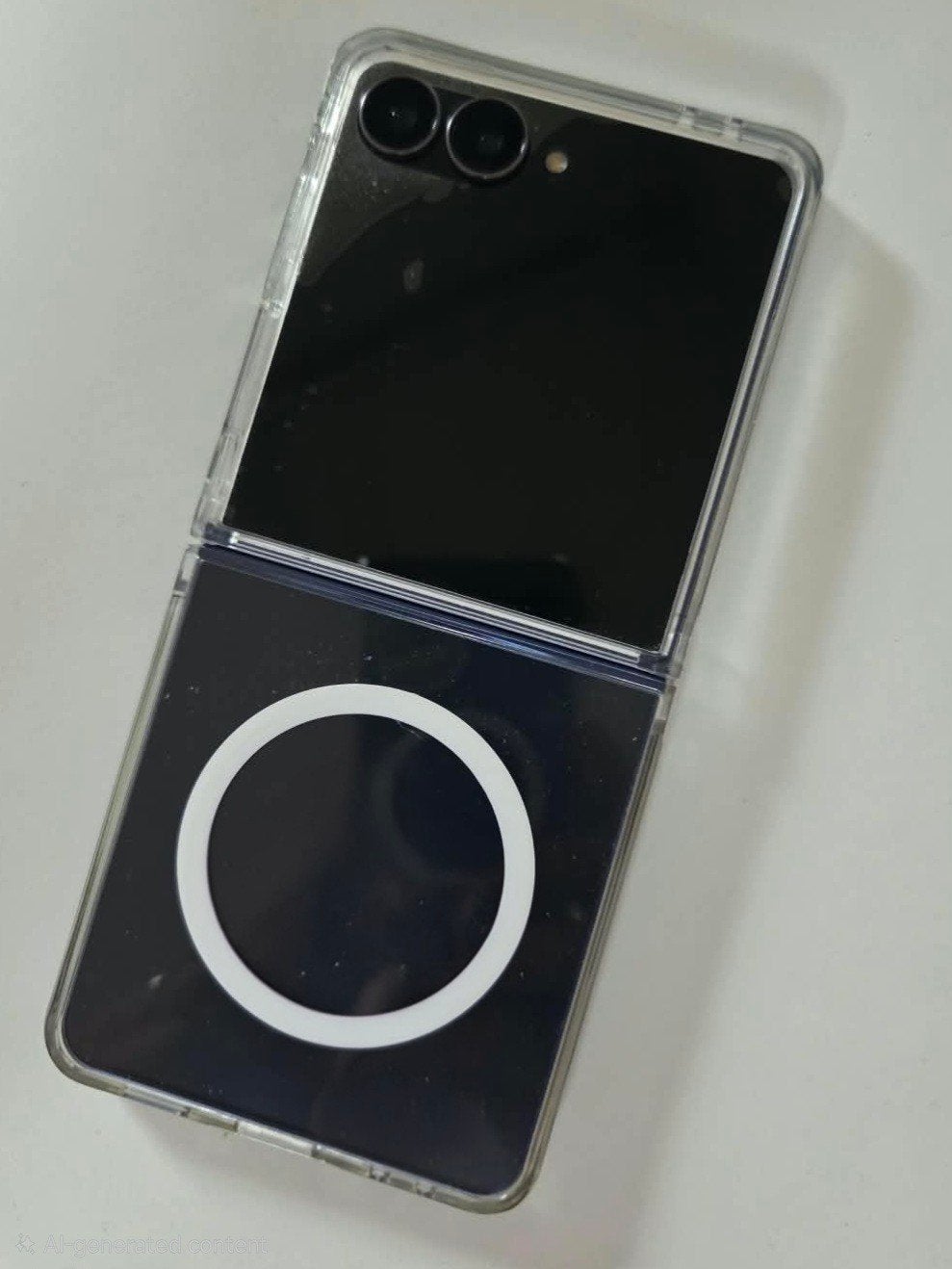 Transparant Hoesje Samsung Galaxy Z Flip 7 met MagSafe