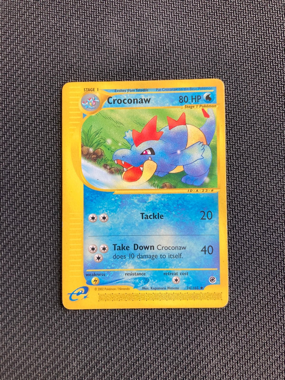 Pokemon kaart Croconaw, Ophalen of Verzenden