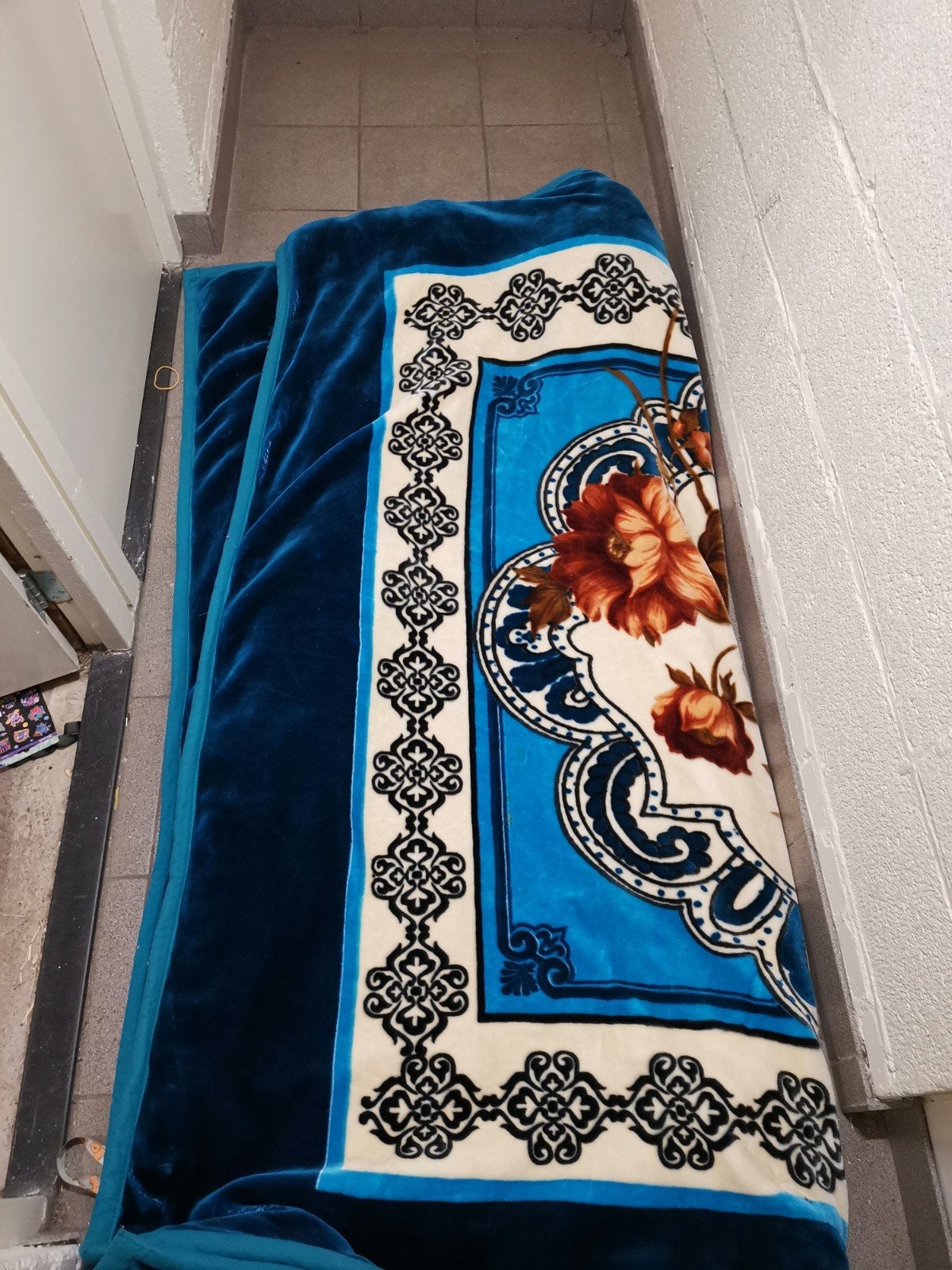 warme zachte dekens bloemen en tijger, Ophalen, Tweepersoons, Deken of Dekbed