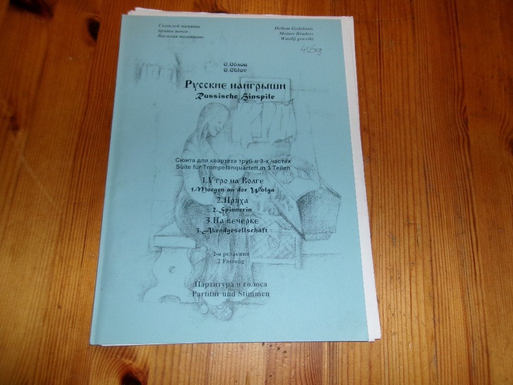 Russische Sinspile - O. Oblov, Gebruikt, Ophalen of Verzenden, Populair, Artiest of Componist