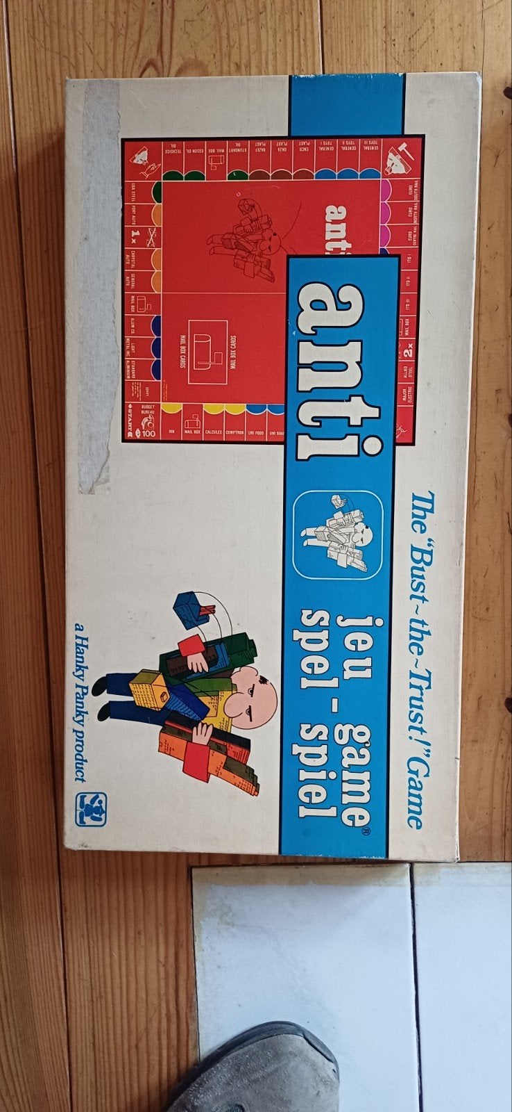 Anti: The "Bust-the-Trust!" Game - Vintage Bordspel, Hobby en Vrije tijd, Gezelschapsspellen | Bordspellen, Ophalen of Verzenden