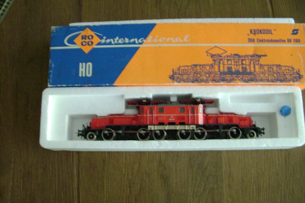 Roco H0 4149B OBB rode Krokodil, Gebruikt, Ophalen of Verzenden, Roco, Analoog