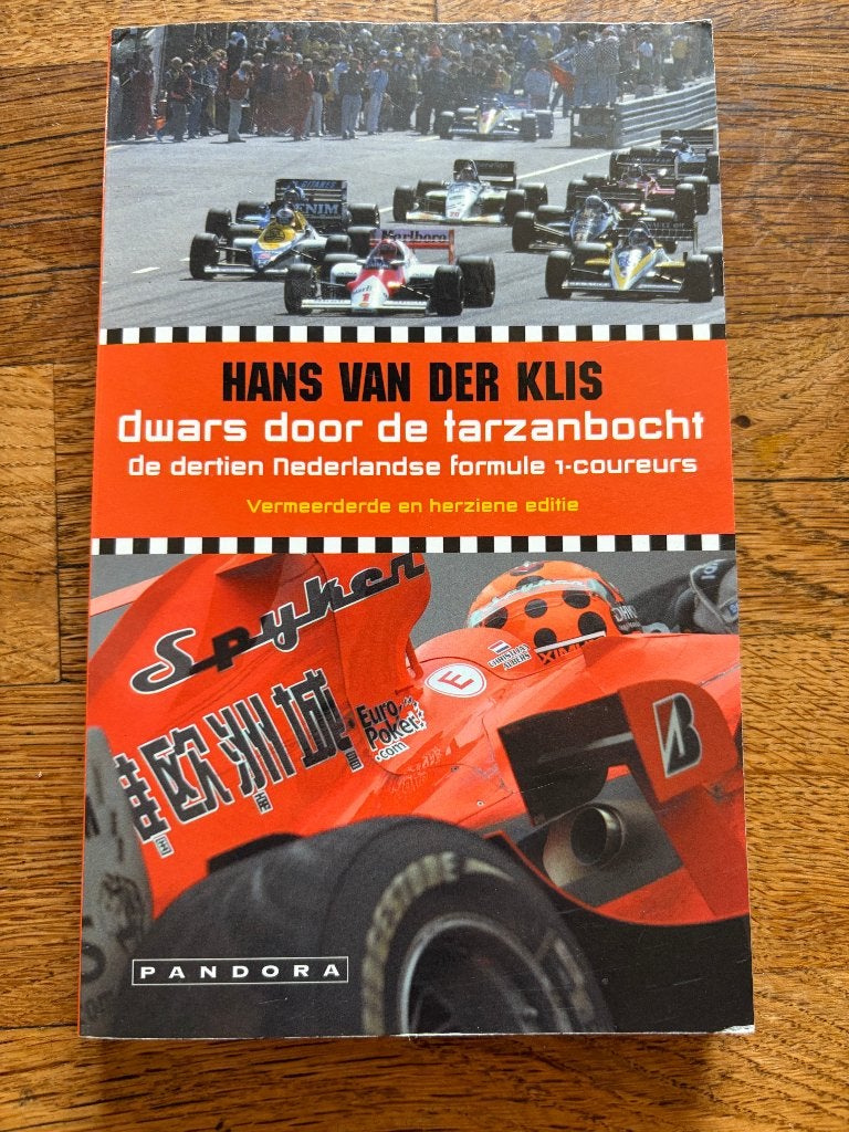 Dwars door de Tarzanbocht 13 Nederlandse formule 1 coureurs, Hans van der Klis, Nieuw, Ophalen of Verzenden, Overige sporten