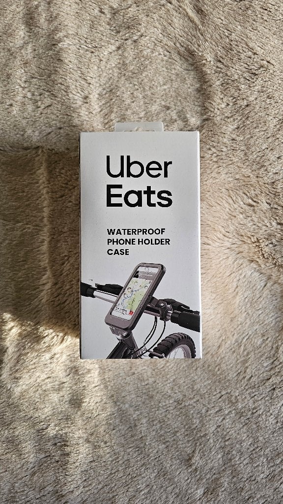 Nieuwe Uber Eats set: jas XXL, broek, helm, rugzak, Ophalen of Verzenden, Nieuw