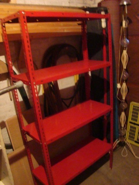 Boekenrek – vintage, Huis en Inrichting, Kasten | Boekenkasten, Ophalen, Gebruikt, Vintage, 50 tot 100 cm