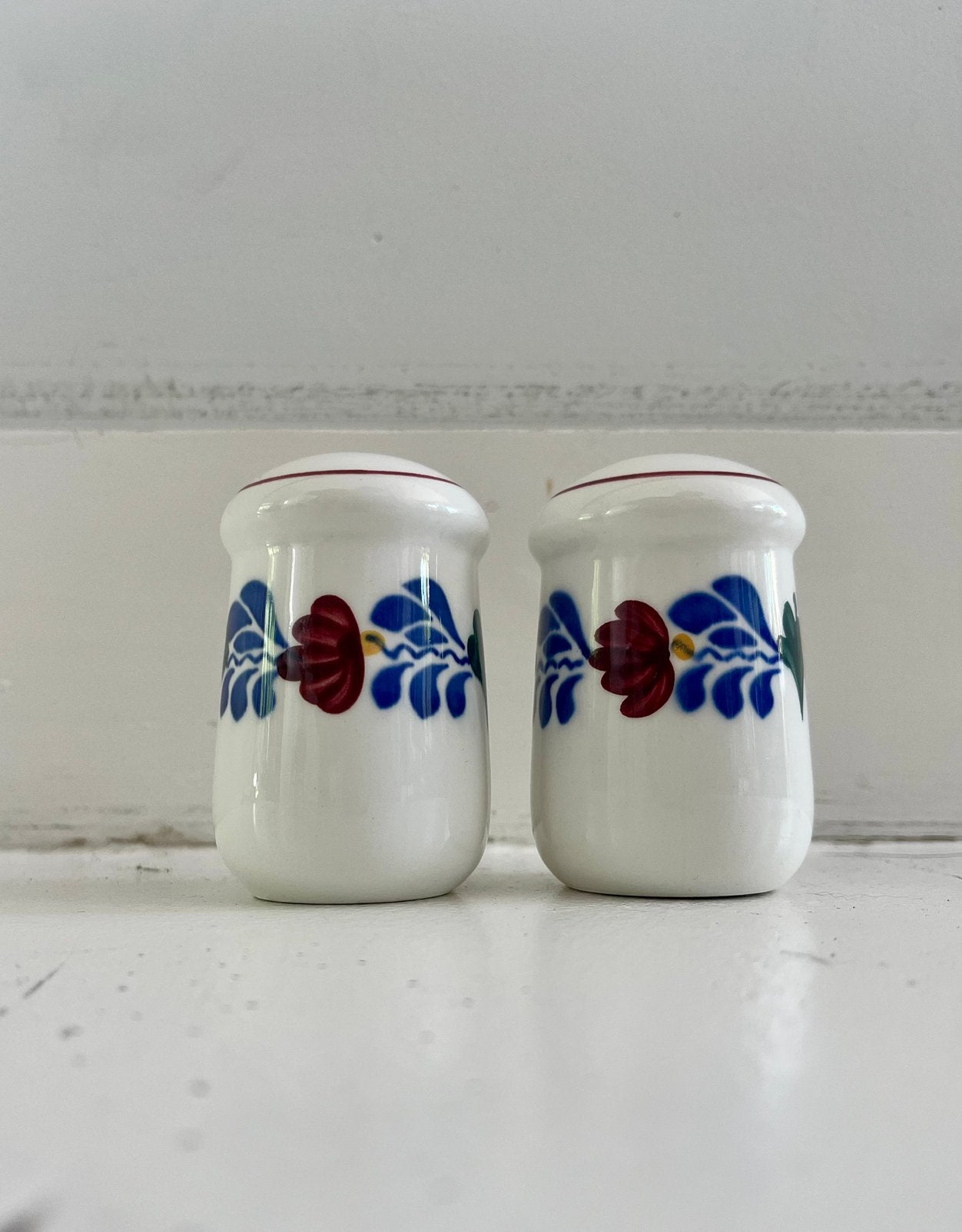 Boerenbont peper & zout stel, Antiek en Kunst, Ophalen of Verzenden