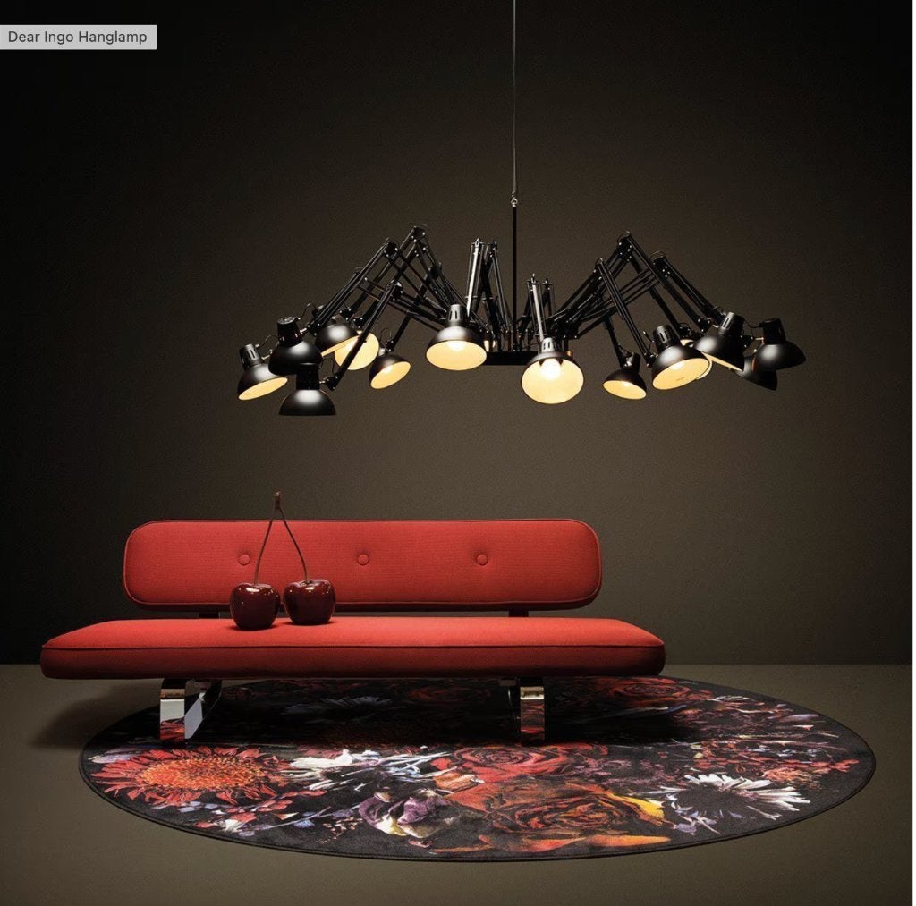 MOOOI Dear Ingo High-end hanglamp zwart gepoedercoat, Waterstad 23, High-end Furniture, Nieuw, Metaal