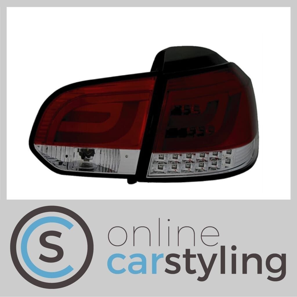 LED Achterlichten VW Golf VI Lightbar design, -, Volkswagen, -, Nieuw