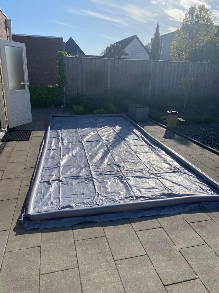 Grondzeil met opblaadrand, Ophalen of Verzenden, Zo goed als nieuw
