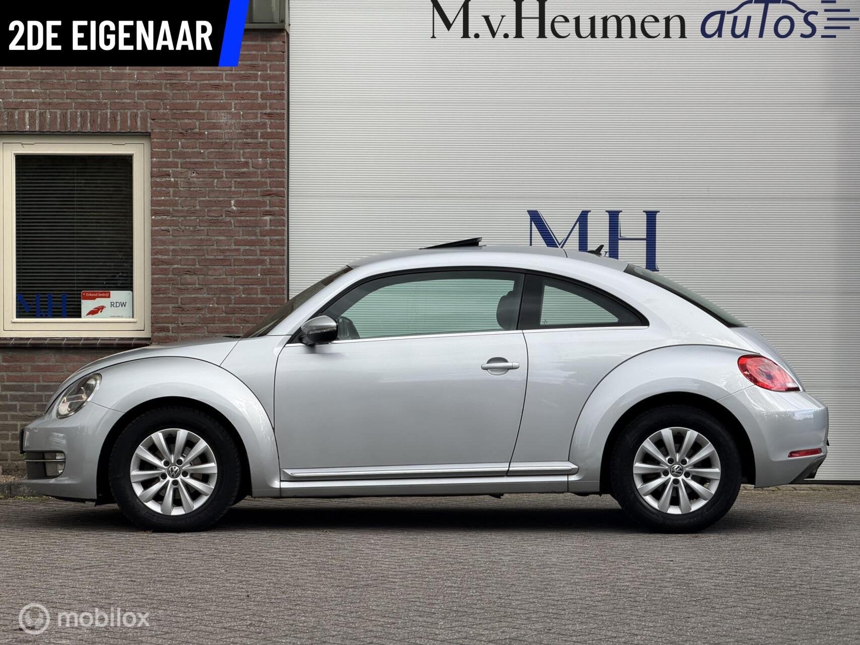 Volkswagen Beetle 1.2 TSI Design ORG NED 2DE EIG Pano Cruise, Auto's, Voorwielaandrijving, Euro 5, Stof, Gebruikt