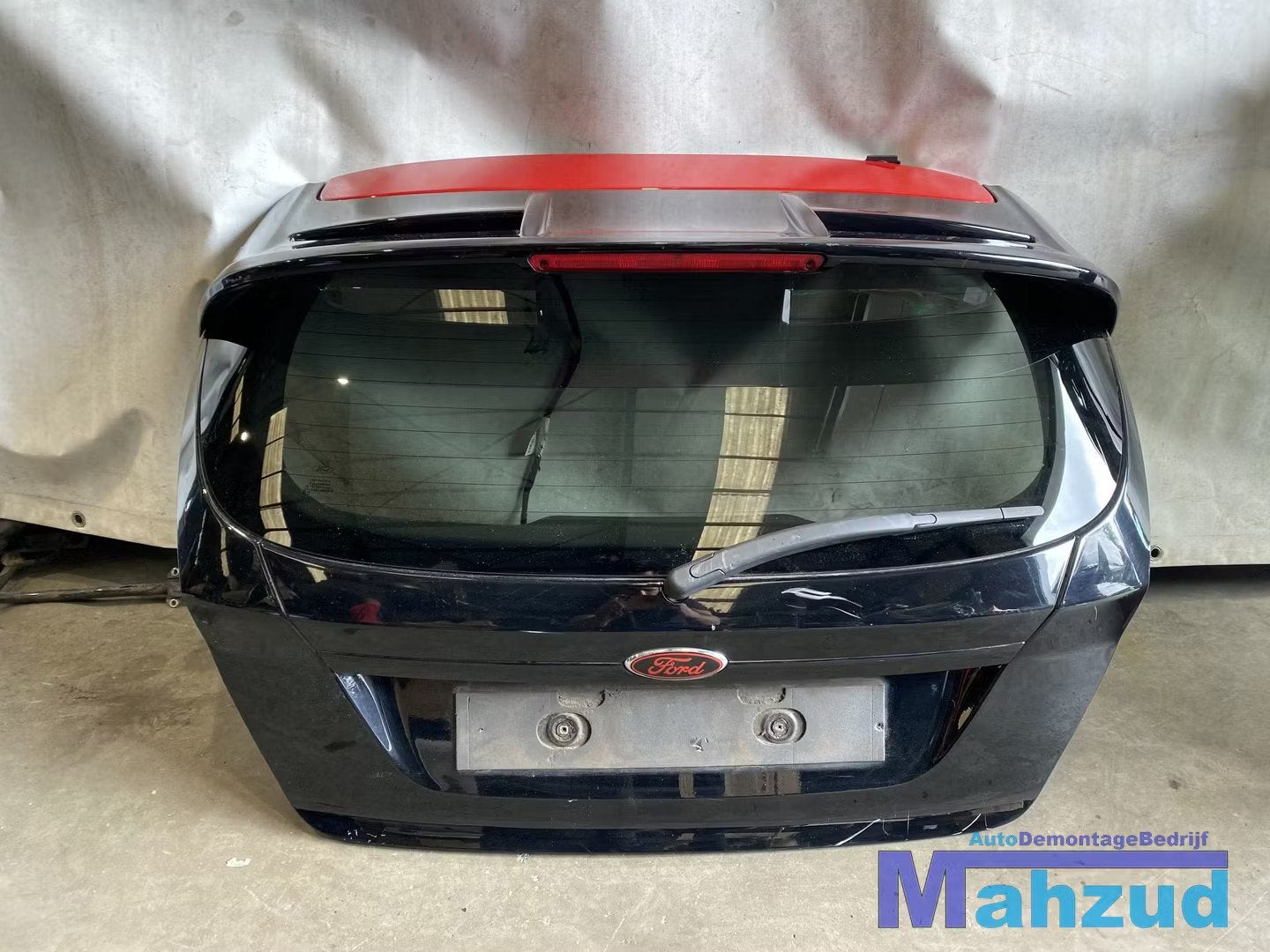 FORD FIESTA 6 Zwart achterklep 3 deurs 2008-2016, Gebruikt, Deur, Info@ford.com, Ophalen of Verzenden