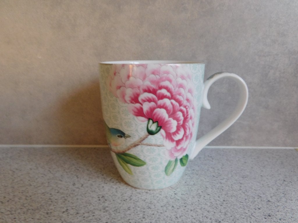 Mok Blushing Birds PiP Studio Amsterdam - 200 ml, Pip Studio, Zo goed als nieuw, Overige stijlen, Porselein